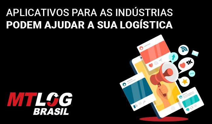 Aplicativos para as indústrias podem ajudar a sua logística
